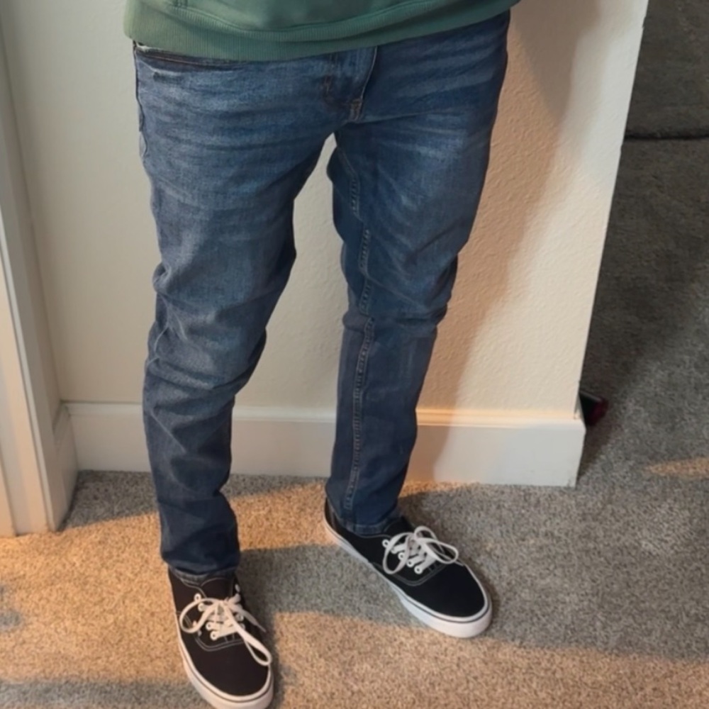 RSQ Men's Denim Blue Slim Jeans